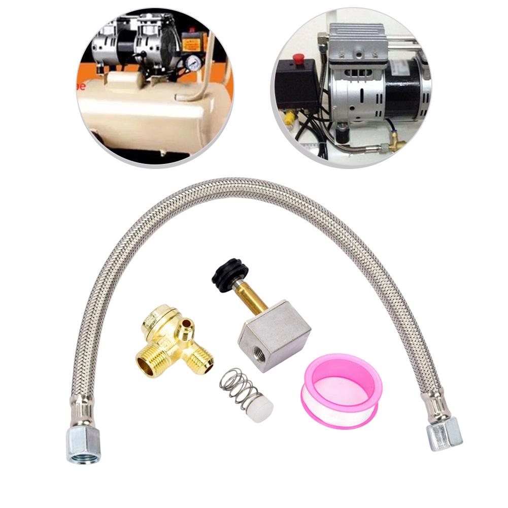 Air Compressor Maintenance Check Valve Kit Air Pump Valve Air Compressor Valve Replacement Air Compressor 11\'\' Hose Length