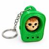Lightweight Build 3D Printed Keychain Vibrant Shades Trendy Bag Charm Micro Kitten Bag  Gifting