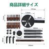 Ohbien Bearing Disassembly Internal Hole Puller Removal Tool for Wheel Automotive Repair Transmission Blue Storage Case Vehicle Repair Tool Puller,