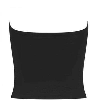 Womens/Ladies Bandeau Crop Top