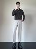 Men's Lightweight Korean Style Slim Fit Casual Suit Pants