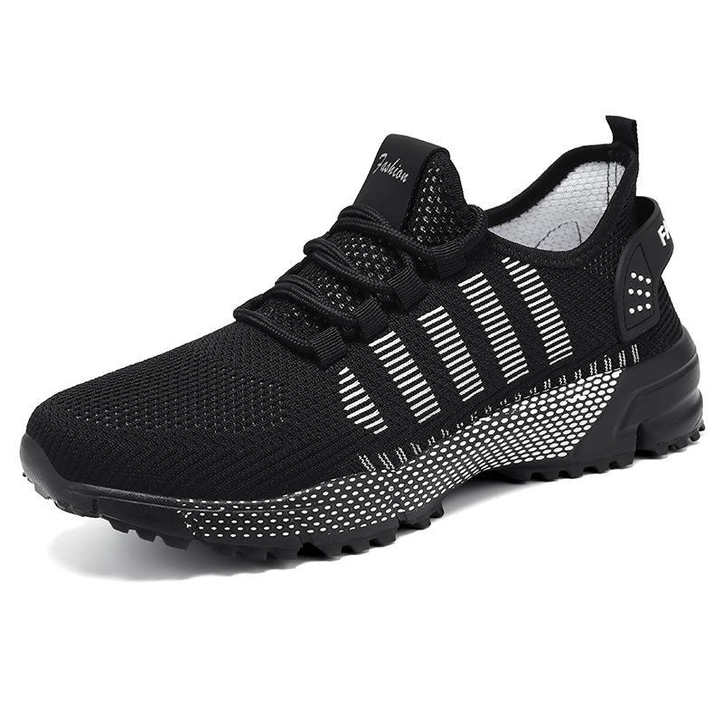 Pánské boty Běžecké boty Letní Prodyšné Fly-woven síťovina Pohodlné Ležérní obuv Módní Sportovní boty Trendy boty