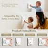 Baby Anti-Shock Sockets Cover Children Safety European Regulations Sockets Cover Power Supply Safety Cover Power Sockets