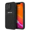 Etui Do iPhone 13 Pro AMG Leather Curved Lines Czarne
