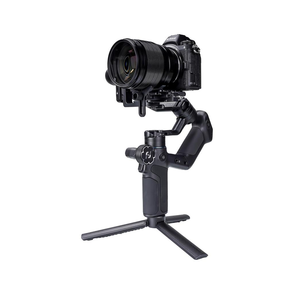 FeiyuTech SCORP Mini 3 Pro Camera Gimbal AI Tracking 4.0 Sensor Detachable Remote Handle OLED Touchscreen 2kg Load Vertical Shooting Stabilizer
