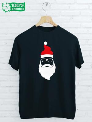 T-shirt with SANTA NEW YEAR Print