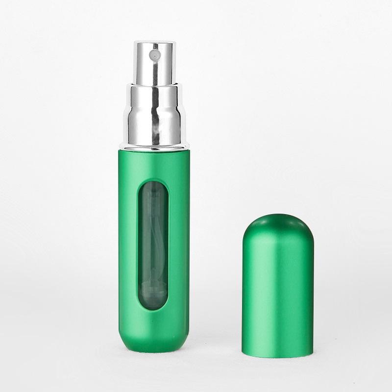 Candy Color Mini Travel Portable Bottom Filling Perfume Bottle Liquid Sub-Bottling Fine Mist Spray Refillable Jar Empty Cosmetic