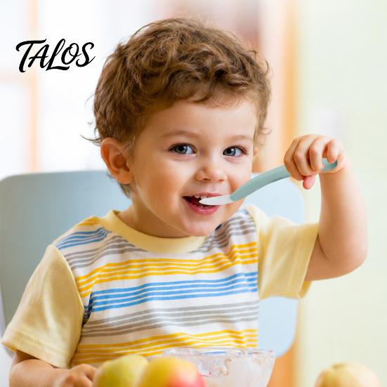 Baby Shower Gift for Infants Silicone Feeding Spoon, Soft Non Slip Training Utensil, Easy BPA Free Utensils Cleaning Complementary Spoon And Toddlers
