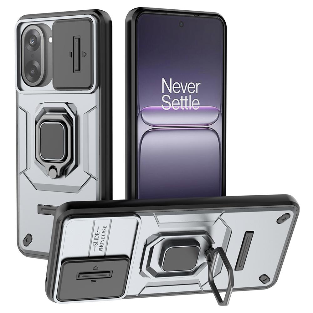 Für OnePlus Nord CE5 5G/Ace 5 Racing 5G Hülle PC+TPU Ständer Handyhülle mit Objektivabdeckung