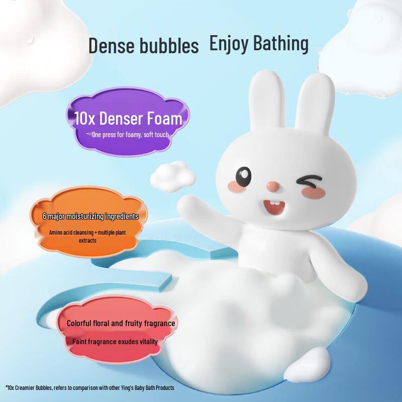 YEEHOO Kids 2-in-1 Foaming Shampoo & Body Wash