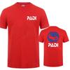 Potápěč Padi Tričko Unisex Ležérní Bavlněné Krátký Rukáv Vrcholy Lh373
