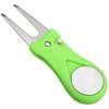 1PCS Foldable Golf Divot Repair Tool Switchblade Pitch Groove Cleaner Golf Pitchfork With Golf Marker Golf Acessories