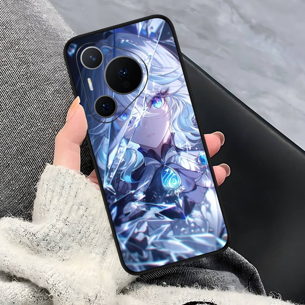 Genshin Impact Furina Phone Case For Huawei P 8 9 10 20 30 40 50 Pro Lite Psmart Honor 10 Lite 70 Mate 20lite