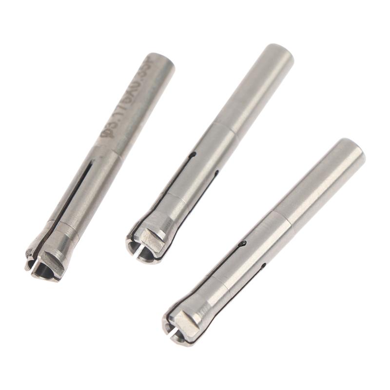 3Pcs Dental 2.35Mm 3.0Mm 3.175Mm Micromotor Collet Chuck For 102L 105L Polishing Handpiece Accessory