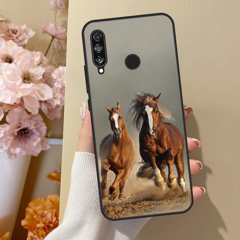 

Horses Running For Huawei Nova 7i 8i 11i 12i 12s Y73 Y70 Y90 Y60 Y72 Y61 Y91 9 10 SE P30 Pro P40 Lite Case Huawei Nova 10