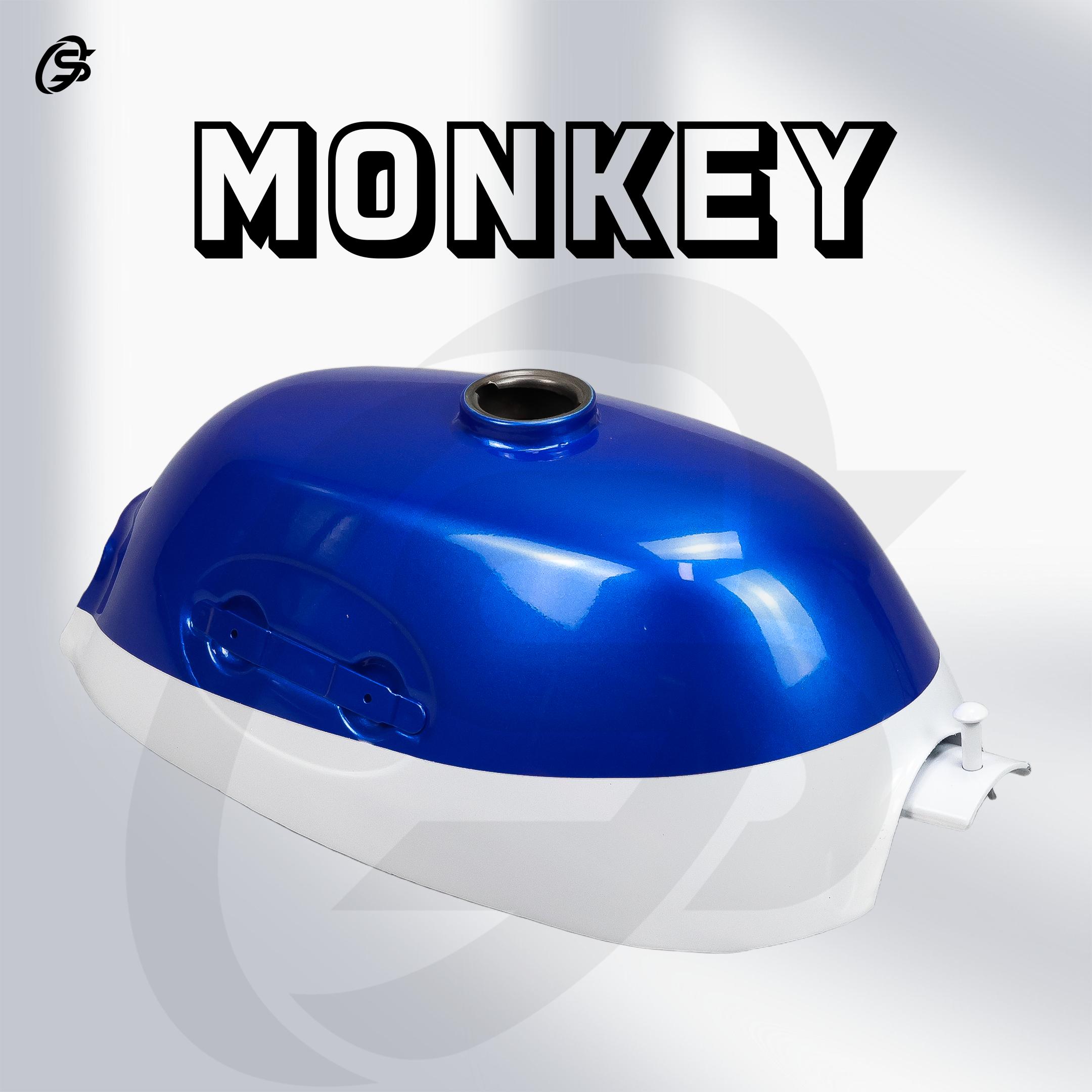 Z50 K2 Fuel Tank Monkey Z50 Gas Tank White Blue Oil Tank Z50 Parts Motorcycles Accessoriees White Blue