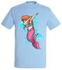 Mermaid Dab Mens T-Shirt Dance DJ Mermaid MC Disco Club Clubbing Party