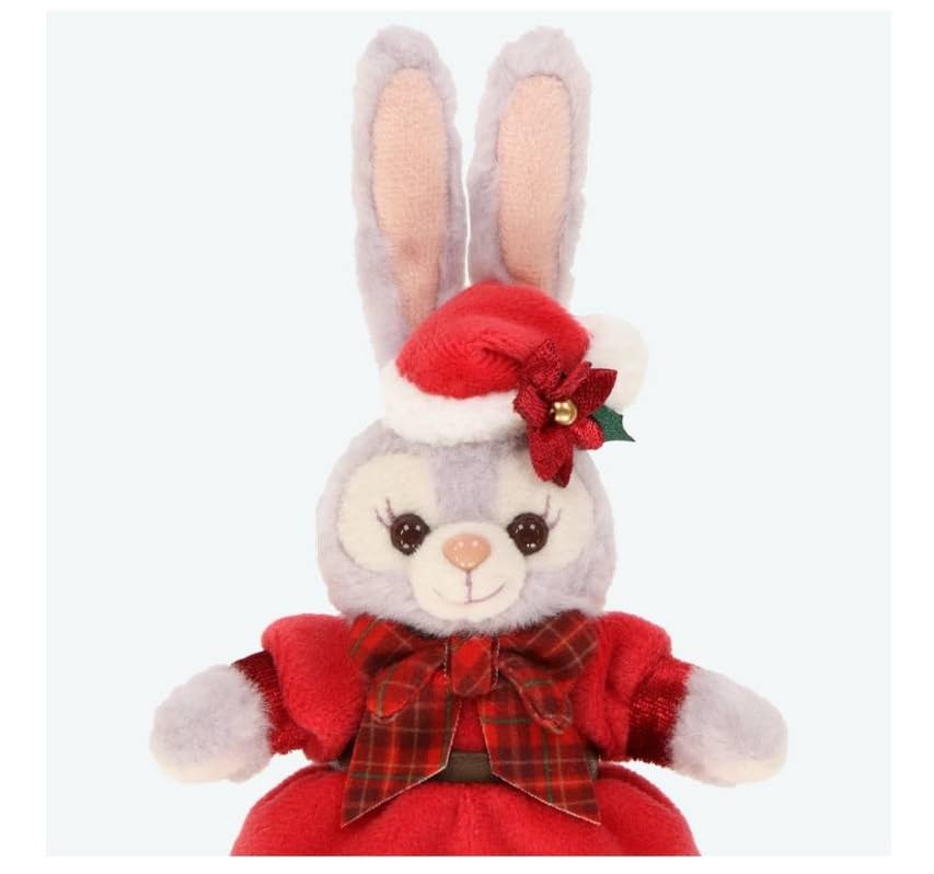 Stella Lou Plush Badge [Tokyo DisneySea Exclusive] 2024 Christmas Duffy & Friends Dancing Snowflakes Stella Lou