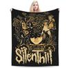 Silent Hill F Vintage Horror Blanket Fleece Summer Portable Lightweight Thin Throw Blankets for Bedding Couch Bedspread