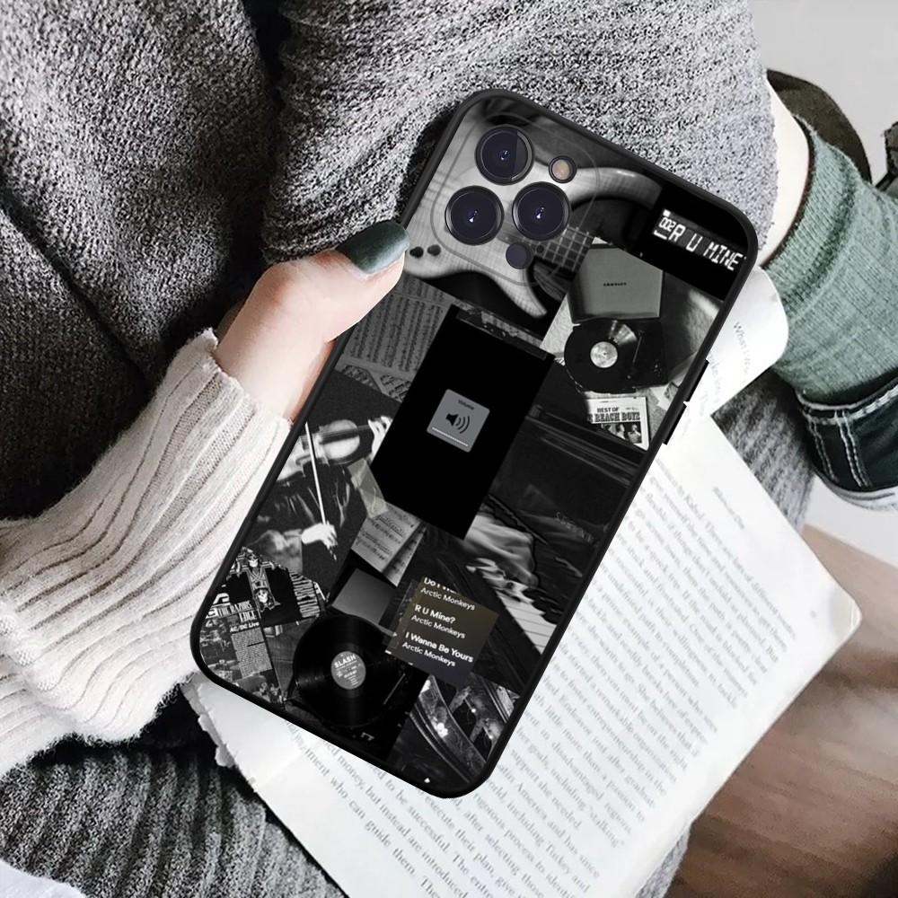 Music Instrument Guitar Piano Phone Case For IPhone 16 15 8 7 6 6S Plus X SE XR XS 14 11 12 13 Mini Pro Max Mobile Case