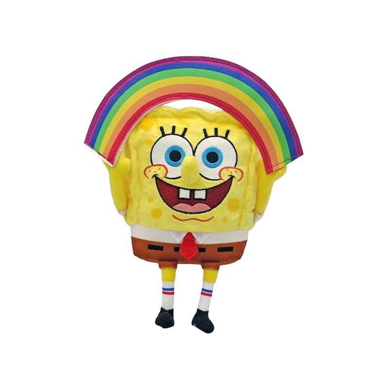 

Nakajima Corporation Corporation) sponge bob bean doll rainbow 201652-24 H17×W17×D9cm
