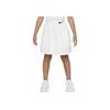 Nike Jelly Solid Color Comfortable Versatile Casual Skirt Kids skirts White FQ0612-100