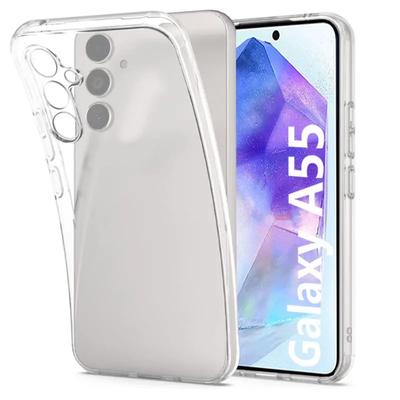 Õhuke läbipaistev ümbris Samsung Galaxy A55 A35 A25 A15 A04S A53 S23 S24 Huawei P60 Xiaomi Redmi Note 13 iPhone 15 14 Pro Max jaoks läbipaistev TPU silikoonkate
