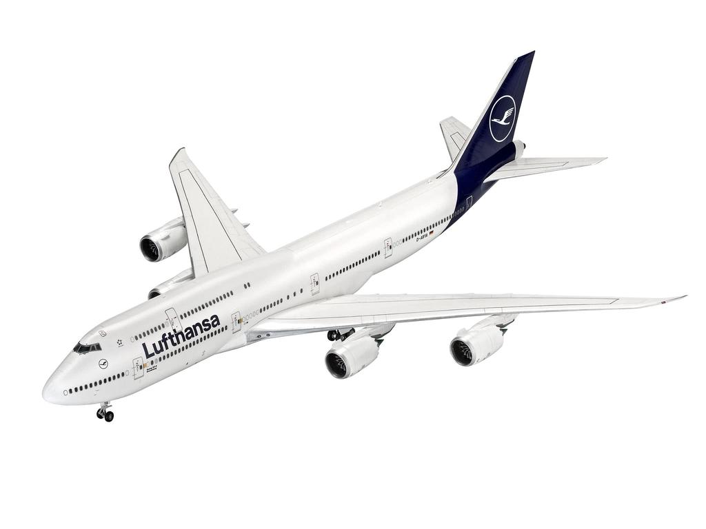 German Revell Lufthansa New Livery Passenger Plane Plastic Model Kit 03891 1/144 B747-8a