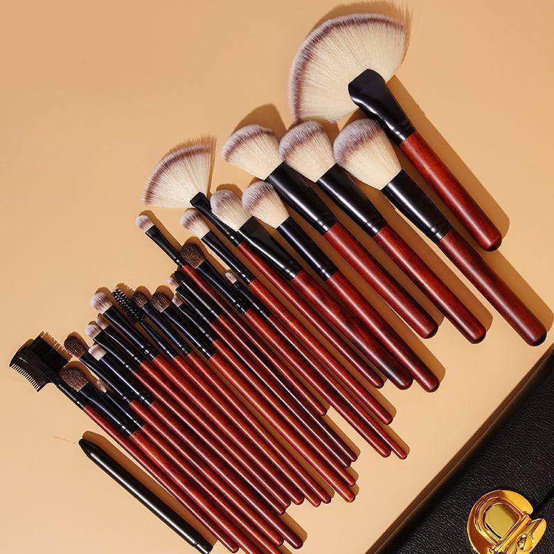 

Набор профессиональных кистей для макияжа из 26 штук с натуральным ворсом