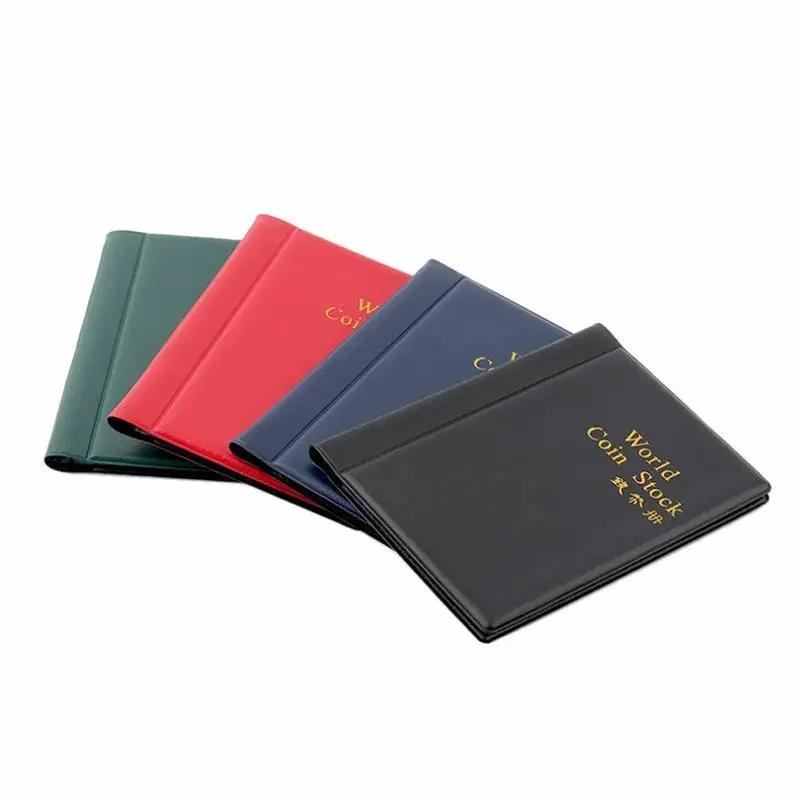 120 grid coin collection photo album book coin holder world coin storage collection photo album book collection pocket gift