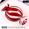 Colorful Round Fruit Snack Plate Thickened Glass Halloween Candy Plates Household Living Room Decoration