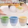 3PCS/SET Stackable Ice Ball Maker Quick-Freezing Sphere Ice Mold Silicone Ice Tray  Household Use