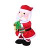 Christmas Gift Miniature Santa Claus with Saxophone Handmade Lovely Toy Holiday Twisting Santa Snowman Reindeer