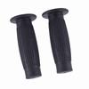 78in 1in Universal Easy To Hold Hand Grips Vintage Motorcycle Handlebars Black