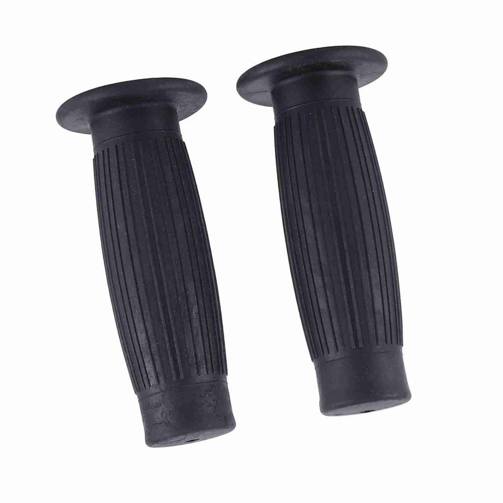 78in 1in Universal Easy To Hold Hand Grips Vintage Motorcycle Handlebars Black