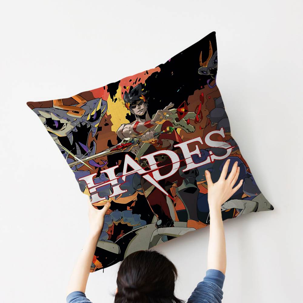 Amine H-Hades Pillow Gift Home Office Decoration Bedroom Sofa Car Cushion Cover case 45x45