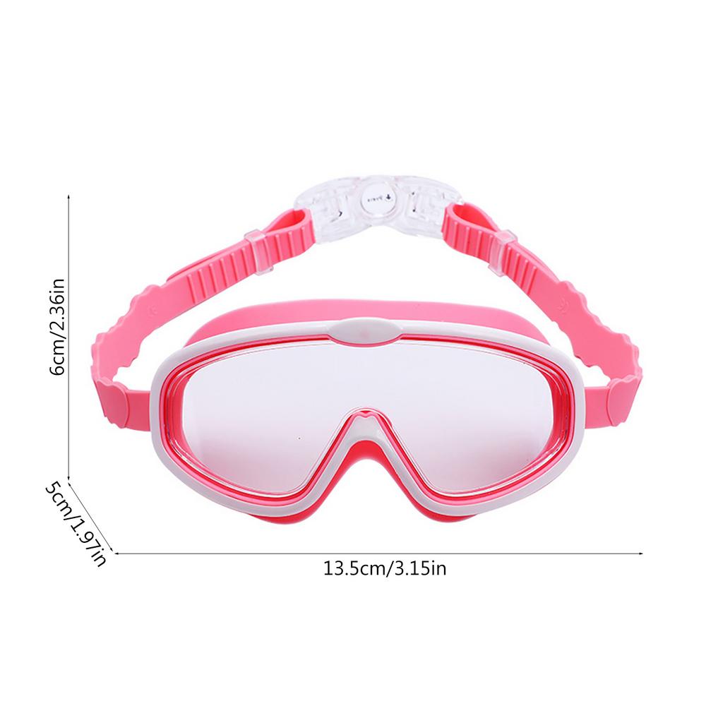 New Waterproof Children's Swimming Goggles Cartoon Heart Shape UV Fogging Proof Swim Training Glasses For Children Kids Gifts
