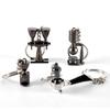 Creative Barista Coffee Tamper Keychain Coffee Machine Handle Moka Pitcher Keyring Portable Coffeeware Espresso Accessories Gift
