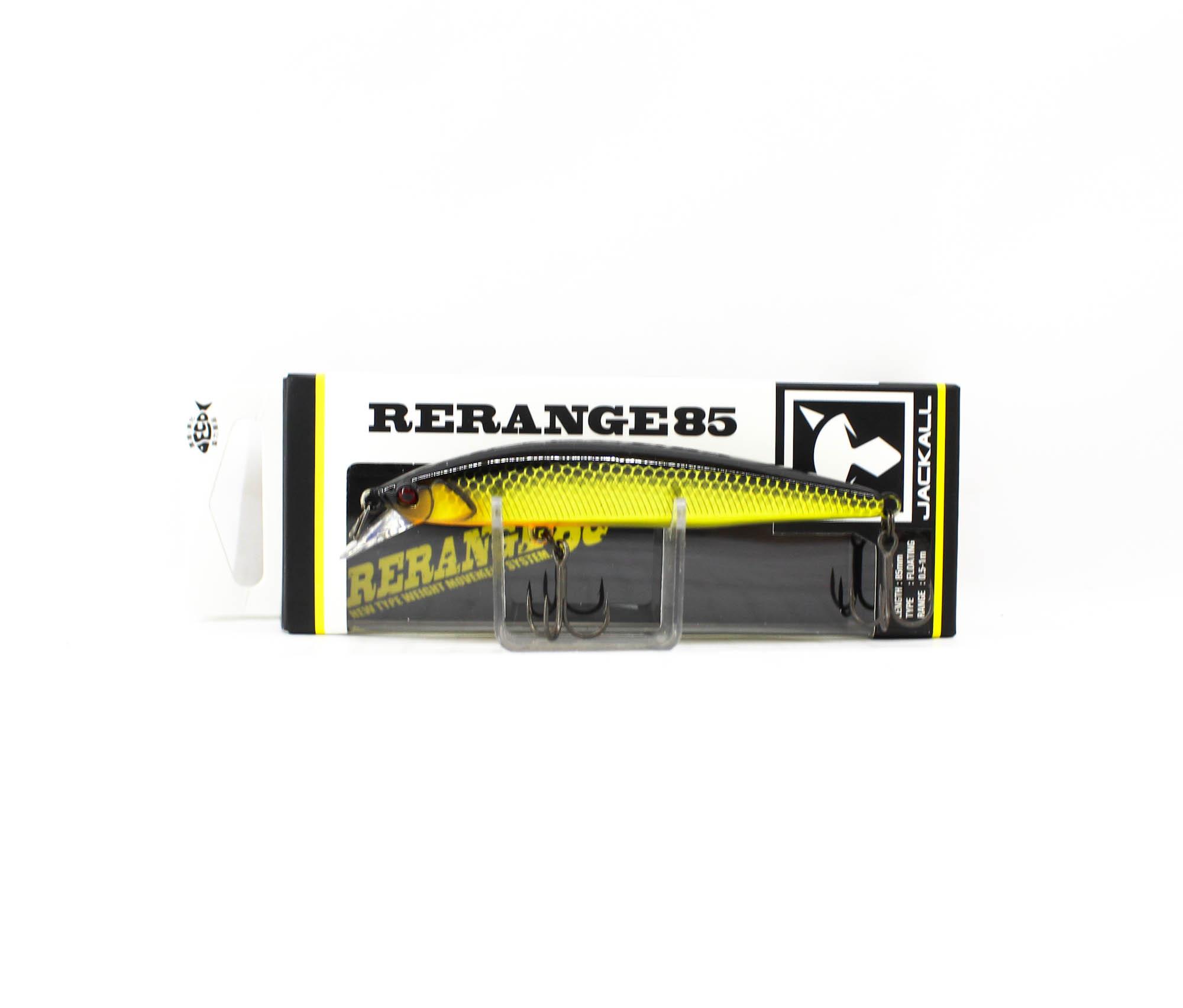 

Jackall Rerange 85F Floating Lure HL Gold & Black (4664)