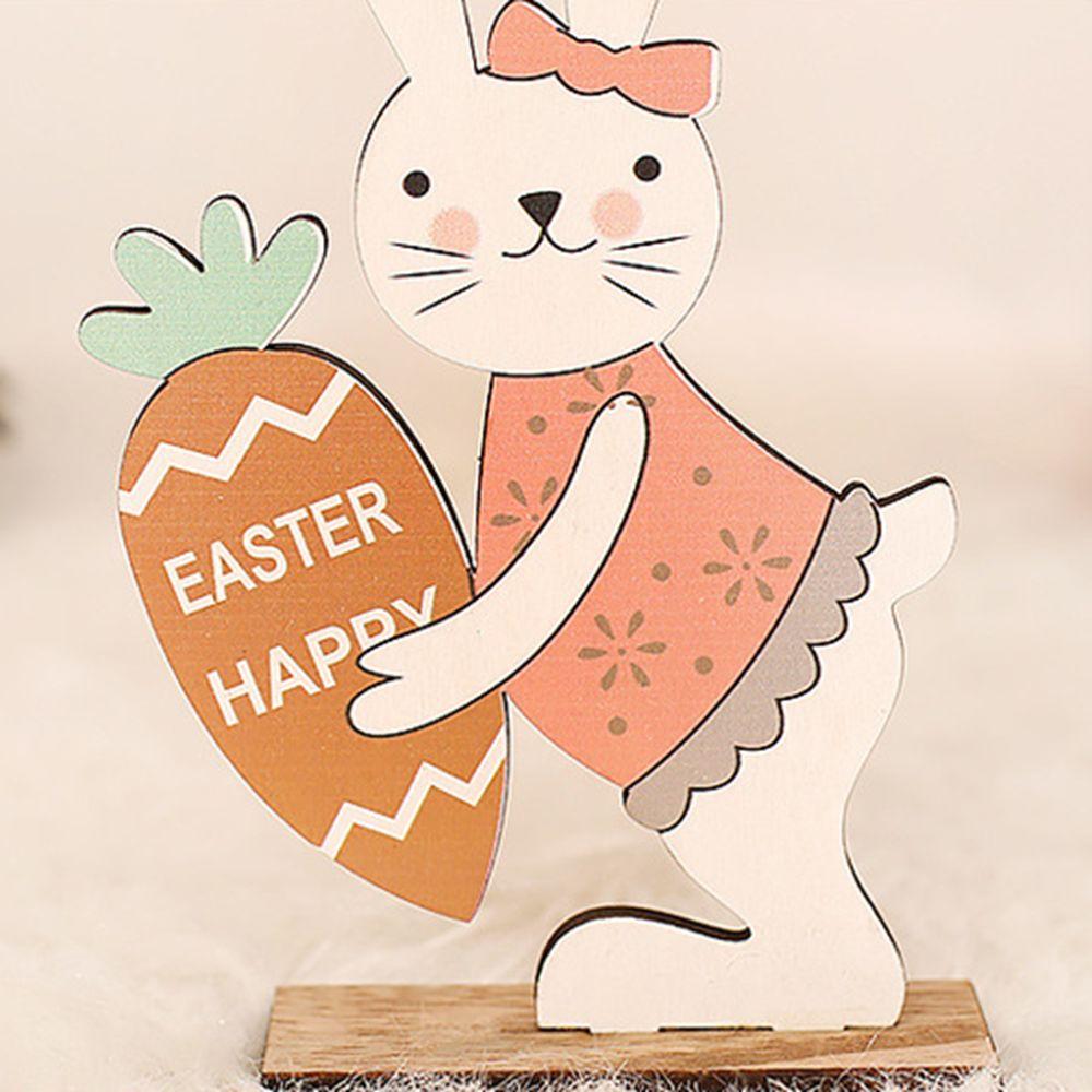 DIY Easter Rabbit Ornaments Cute Painted Rabbit Ornaments  Spring Easter