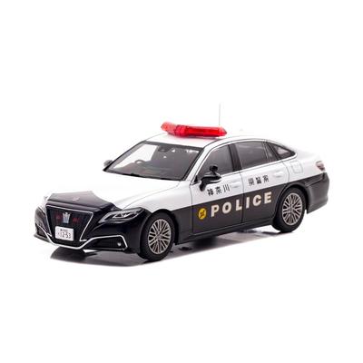 Hiko Sieben (RAI'S) 1/43 Toyota Crown Hybrid (AZSH21) Fahrzeug der Autobahnverkehrspolizei der Präfekturpolizei Kanagawa 2023 (571) Fertiges Modell