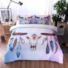 Dreamcatcher Windbell Indian Duvet Cover Set King Queen Full Twin Uk Double Bedding Set