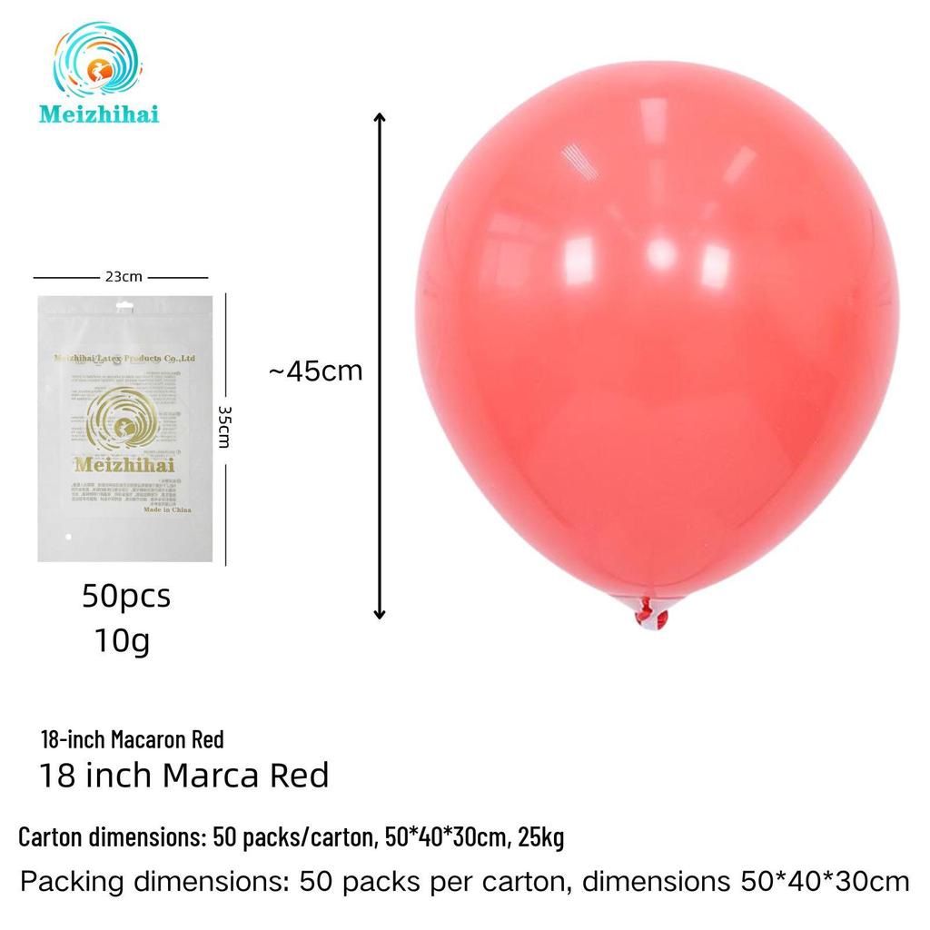 Colorful Macaron Balloons: Round Dopamine Balloons for Children's Birthday Party Decoration