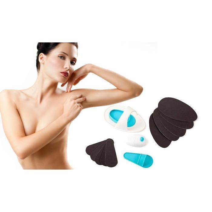 Smooth Vibe Vibrant Depilatory Glove Kit