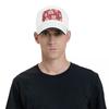 Unisex Baseball Hats Christmas Gingerbread House Pattern Summer Sports Baseball Caps Hip Hop Cap Casquette Polychromatic Hats