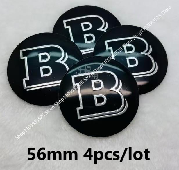 4Pcs Modified wheel hubcap B logo Emblem Badge sticker for W464 G63 G65 W463 G500 G350 W213 W204 W205 W253 W210 W211 W220