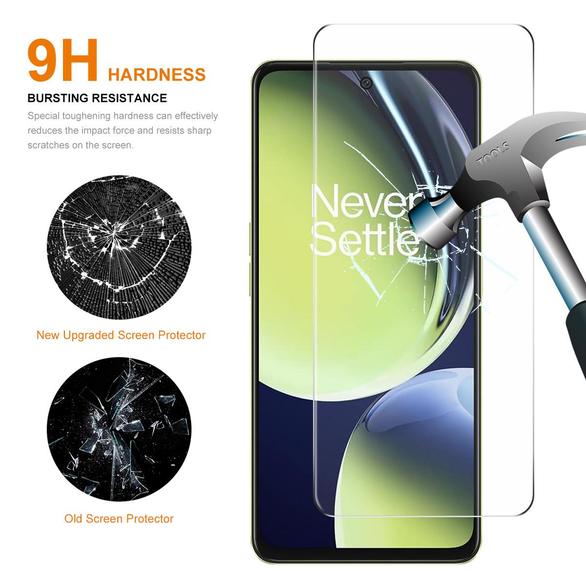

ENKAY HAT PRINCE For OnePlus Nord CE 3 Lite 5G/Nord N30 5G Screen Protector High Aluminium-silicon Glass HD Clear 0.26mm 9H 2.5D Film Type A