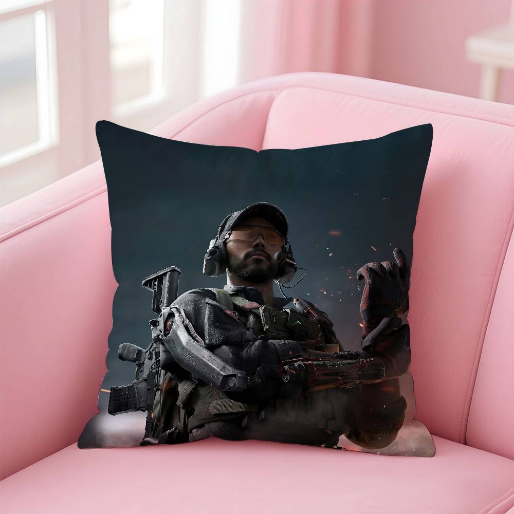 Cool Game D-Delta Force Pillow Case pattern printing pillowcase living room sofa cushion cover bedroom room decor