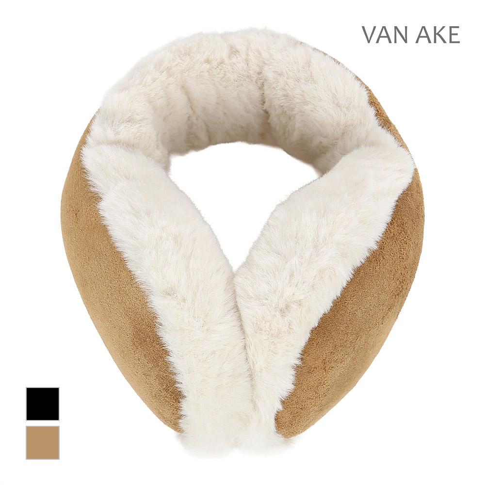 VANAKE Suede Fur Earmuffs_Vb41Acm301Z