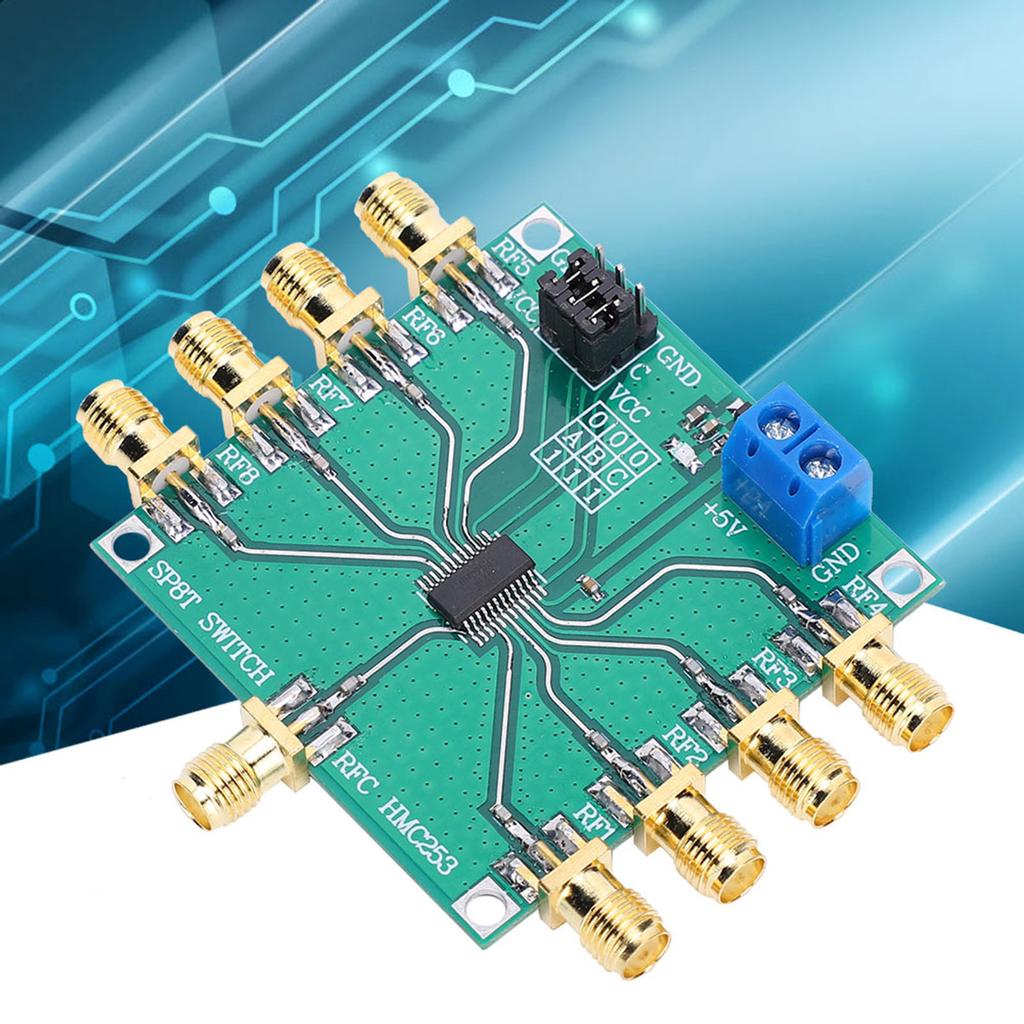 RF Single Pole Eight Throw Switch NonReflective Electronic Components HMC253 DC2.5 GHz